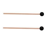 HAMPPLIES 2 Piezas Mallets de Madera para Tambor de Lengua de Compacto y Portátil Accesorios de Percusión para Práctica Casa