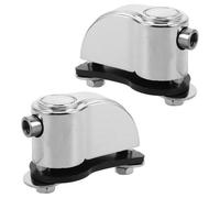 HAMPPLIES 2 Piezas Metal Drum Lugs de Repuesto para Batería Abrazaderas Resistentes y Compatibles con Kits de Batería para Estudio Ensayo y Actuaciones