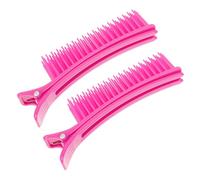 HAMPPLIES 2 piezas Pinzas para Cabello Multifuncionales Moradas Clips de Raíz para Volumen Herramientas de Peinado Cómodas y Versátiles para Mujeres Fiestas y Uso Diario