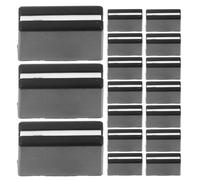 HAMPPLIES 20 Piezas Tapas de Fader Deslizante de 4 MM, Juego de 20 Piezas Negras, Cubiertas de Perillas para Mezclador de Audio, Compatibles de Sonido para Estudio y Sonido en
