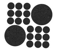 HAMPPLIES 20piezas Puff Limpiador Comprimido De Unidades Esponjas Faciales Redondas De Celulosa Para Desmaquillaje Limpieza Facial Diaria y Cuidado