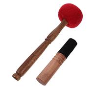 HAMPPLIES 2piezas Accesorios Para Cuencos Budistas De De Madera Sonido De Madera Para Cuenco Tibetano Para Casa o Templo