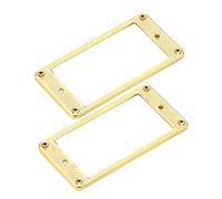 HAMPPLIES 2piezas Anillos De Montaje De Pickup Humbucker Para Guitarra Eléctrica De Unidades Compatible Puente y Mástil Diseño Elegante y Duradero