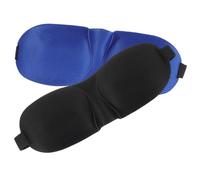 HAMPPLIES 2Piezas para Dormir Máscara para Ojos Confortable y Transpirable para y Reparador y Seguro y Suave Unisex