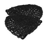 HAMPPLIES 2piezas Redecilla Pelo De Crochet Invisible Tejida Mano Para Mujer Para Dormir Proteger El Cabello Uso Diario Fiestas y Presentaciones