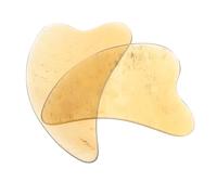 HAMPPLIES 2piezas Tablero de Gua Sha para Cara Herramienta de Masaje Facial Raspador Facial de Cuerno para Reafirmar y Refrescar la Piel Casero