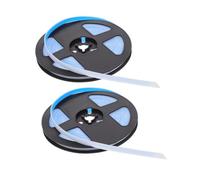 HAMPPLIES 2rollos Tiras De Costura Autoadhesivas Cinta Selladora Prueba De Salpicaduras Para Cocina y Baño Sellador De Bordes Para Fregaderos y Duchas Por Blanco