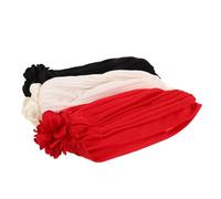 HAMPPLIES 3 Piezas Gorro Turbante con Flores Elástico para Mujer Pañuelo Cabeza Étnico para Pérdida de Cabello Sombrero Ligero para Diario y Protección Solar y Primaveral