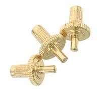 HAMPPLIES 3 Piezas Thread Guitar Bridge Studs Adjustment Screws Metal Electric Guitar Hardware Replacement Accessories Compatible With Various Bridges