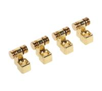 HAMPPLIES 4 Juegos Soporte de Cuerdas para Guitarra Eléctrica Retenedores de Cuerdas con Rodillo Accesorios de Reemplazo para Eléctricas y Acústicas de