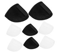 HAMPPLIES 4 Pares Hombreras Sin Hombrera Cinta Corporal Sujetador De Baile Tiras Transparentes Cubiertas De La Correa Corsé Traje De Cuerpo Fajas Almohadillas Hombro Ropa Hombrera Poliéster