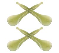 HAMPPLIES 4 Piezas Acupressure Gua Sha Beauty Pen Manual Resin Facial Massager For Deep Tissue Meridian Stimulation Antiaging Skin Care Tool For Face And Neck Spa At Home