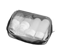 HAMPPLIES 4 piezas Botellas Viajeras Rellenables de Pe para Champú y Lociones Tubos Exprimibles Vacíos para y Cosméticos