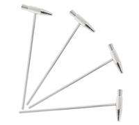 HAMPPLIES 4 Piezas Martillo de Afinación Kalimba Portátil para Reparación de Relojes y Joyas Herramienta de Precisión para Instrumentos Musicales y Micro
