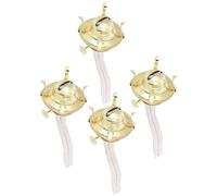 HAMPPLIES 4 Piezas Quemador para Lámparas de Queroseno Vintage Soporte de Mecha Repuesto de Aleación de Aluminio para Lámparas de Aceite Retro y Fiestas Temáticas