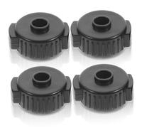 HAMPPLIES 4 piezas Tuercas para Platillos de Batería de Tuercas de Plástico con Liberación Rápida Fácil Instalación y Fijación Segura para Batería Percusión