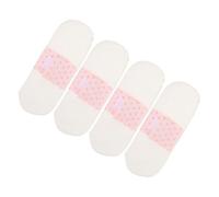 HAMPPLIES 4 piezas Unidades de Compresas de Algodón Reutilizables para Menstruación Suaves y Transpirables para Embarazo Posparto y Protección contra Fugas