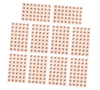 HAMPPLIES 400piezas Kit Parches Desechables De Acupresión Auricular Para Masaje De Oído Herramientas De De Puntos De Acupuntura Material Amigable La Piel Uso Rápido y Preciso