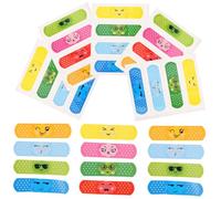 HAMPPLIES 40piezas Tiras Vendajes Adhesivos Uso Diario Vendaje Portátil Heridas Suministros Viaje