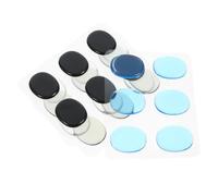 HAMPPLIES 48piezas Unidades Parches De Silicona Adhesivos Para Tambor Bajo Protector Antideslizante Para Amortiguación y Silencio Batería