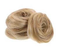 HAMPPLIES 4piezas Moños para Extensiones de Cabello Coleteros Elásticos para Mujer Moños Despeinados Rápidos para Recogido de Cabello Accesorio para Uso Diario