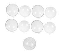 HAMPPLIES 5 piezas Cajas Transparentes para Forma Bola Disco Colgante Cajas Plásticas para Bodas y Fiestas Temáticas Disco Decoración Versátil para Cumpleaños y Celebraciones