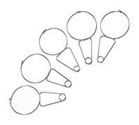 HAMPPLIES 5 Piezas Clips Acupresión Oreja para Alivio Estrés y de Cabeza Pinzas Reflexología Auricular Portátiles para Terapia de Puntos Gatillo y Relajación Diaria