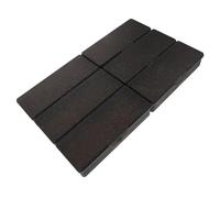 HAMPPLIES 6 Piezas Caja de Plástico Rectangular con Tapa Abatible Organizador Portátil Multipropósito para Maquillaje Costura Manualidades y Accesorios Pequeños Resistente y Apilable