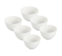 HAMPPLIES 6 Piezas Silicone Face Mask Bowls Medium Stackable Soft Facial Mixing Containers For DIY Skincare And Beauty Treatments At Home