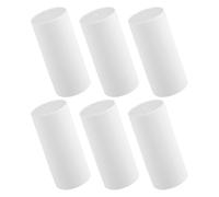 HAMPPLIES 6 Piezas Tubos Vacíos para Desodorante Barra Contenedores Plásticos Rellenables con Base Inferior y Mecanismo Giratorio Recipientes para Perfume Sólido Blush y Cosméticos