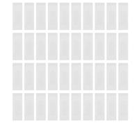 HAMPPLIES 60 Unidades Precise Elf Ear Stickers Transparent Invisible Tape For Vertical Support Plastic Ear Correction Cosmetic Patches For Makeup And Festival Use