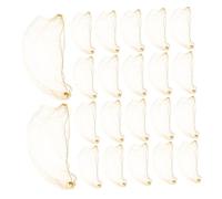 HAMPPLIES 60piezas Bolsa para Rizador de Pelo Redes para Niñas de Ballet Soporte para Moños Invisible para Recogidos