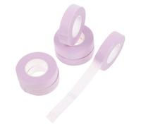 HAMPPLIES 6rollos Cinta para Pestañas Elástica Desechable de Cintas No Tejidas para Extensiones de Pestañas Uso Profesional
