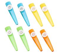 HAMPPLIES 8 Piezas Juguetes De Viento Para Kazoos De Instrumentos Musicales Juguete Musical Para Acompañamiento Educativo Kazoo