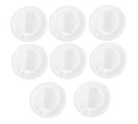 HAMPPLIES 8 Piezas Polvos Maquillaje Esponja Redonda Algodón para Base Polvo Suelto Rosa Profesional y Diario