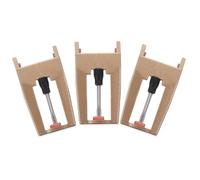 HAMPPLIES Agujas De Repuesto Para Tocadiscos De Vinilo Aguja De Aluminio Dorada 3 Piezas Compatible Tocadiscos Vintage y Fonógrafos Reemplazo Reproducción Clara y Precisa