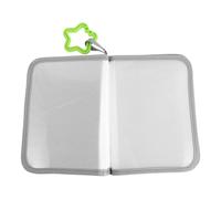 HAMPPLIES Álbum de Fotos para Bebés de Tela Suave, Tamaño Compacto para Viaje, Resistente al Agua y Polvo, Álbum de Recuerdos del Primer Ñiño Adecuado para Shower y Familia, Libro