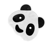 HAMPPLIES Alfombrilla Exfoliante Antideslizante para Ducha con Masajeador de Pies y Espalda Diseño Panda Suave y Resistente para Eliminar Muerta Cuidado Diario y