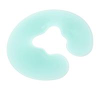 HAMPPLIES Almohada Silicona para Masaje Boca Abajo Reposacabezas Ergonómico para SPA y Salón Cojín de Facial y Cervical y Portátil