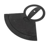 HAMPPLIES Almohadilla de Silenciador para Batería y Platillos de Goma Negra, Protege el Instrumento y Mantiene la Calidad de Sonido para Principiantes
