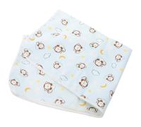 HAMPPLIES Almohadilla Lavable para Jaula de Mascotas Pequeñas Cojín de Algodón 50X70 CM Forro Reutilizable para Orina de Hámster y Tapete Menstrual