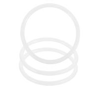 HAMPPLIES Anillos De Goma Para Cuenco Tibetano 3 Unidades 8.5 Cm Resistentes y Compactos, Juntas Tóricas Para Cuencos Sonoros, Almohadillas Para Meditaciones y Rituales Budistas