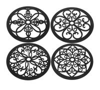 HAMPPLIES Apliques de Madera Decorativos Redondos Revestimientos de Esquinas Madera Diseño Decoración para Muebles Instalación Apliques para Sala de