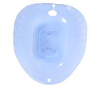 HAMPPLIES Baño Asiento para Inodoro Resistente Alta Temperatura con Cuenco Ergonómico para Mujeres Embarazadas y Cuidado Postoperatorio Higiene Íntima Rápida Recuperación