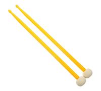 HAMPPLIES Baquetas de Percusión Duraderas de Doble Cabeza para Batería y Tambores, Punta de Fieltro y Nylon, Diseño Práctico y Cómodo para Diversas Técnicas