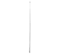 HAMPPLIES Batuta de Dirección de Orquesta Portátil de Acero Inoxidable Plata, Herramienta Cómoda para Directores, Accesorio Esencial para Conciertos y Grandes Coros
