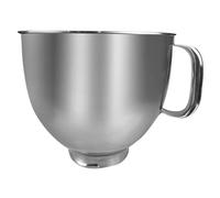 HAMPPLIES Bol Inoxidable para Batidora Compatible con Kitchenaid Cuenco de Duradero con Base Plana y para Lavavajillas Accesorio Cocina Versátil para Amasado y Preparación