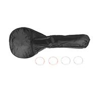 HAMPPLIES Bolsa para Mandolina Compacta de Tela Oxford con Asa, Transpirable y Resistente para Transporte Seguro de Instrumentos Musicales
