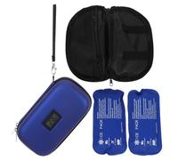 HAMPPLIES Bolsa Refrigeradora Portátil Neceser Insulina Soporte Para De Insulina Estuche Isotérmico Estuche Para De Para Diabéticos Bolsa Porta Blue