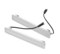 HAMPPLIES Bombillas LED para Campana Extractora 12v 2 Unidades, Luz Rectangular Empotrada 170x23 Mm, Reemplazo Resistente al Aceite y Humo para Iluminación Cocina Integrada